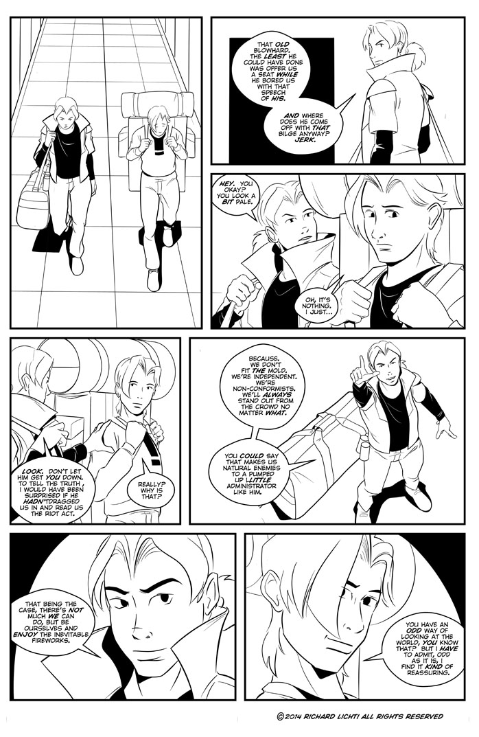 Just enjoy the fireworks.